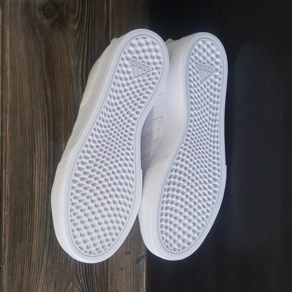 New‎ Adidas Bravada Mid Platform Womens Sneakers Size 9 White Skater Streetwear - Picture 9 of 10